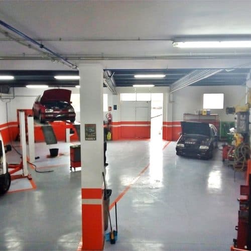 Instalaciones del taller mecánico Santana en Verín