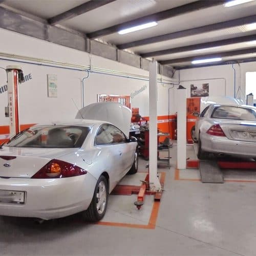 Instalaciones del taller mecánico Santana en Verín