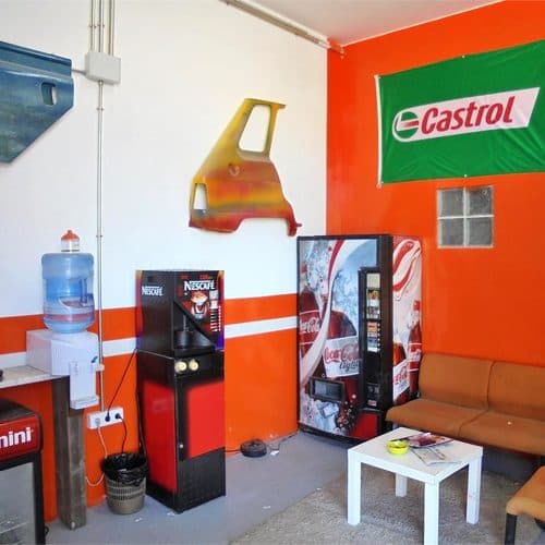 Instalaciones del taller mecánico Santana en Verín